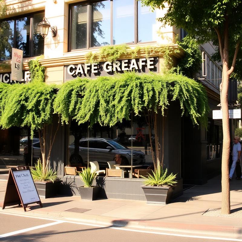 Cafe exterior